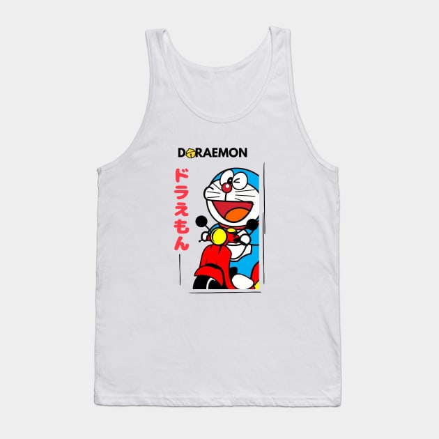 doraemon Tank Top by art poo